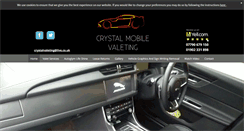 Desktop Screenshot of crystalmobilevaleting.co.uk